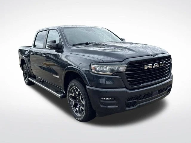 New 2026 Forged Blue Metallic Exterior Paint RAM Laramie image 1