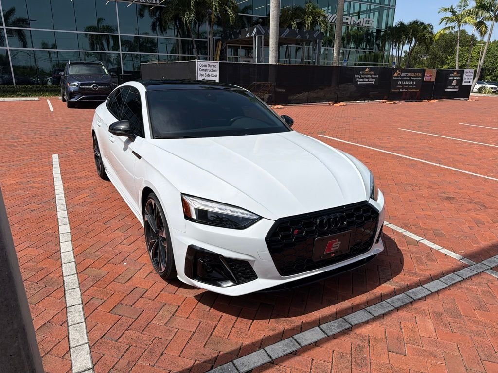 Used 2024 White Audi Premium Plus image 1