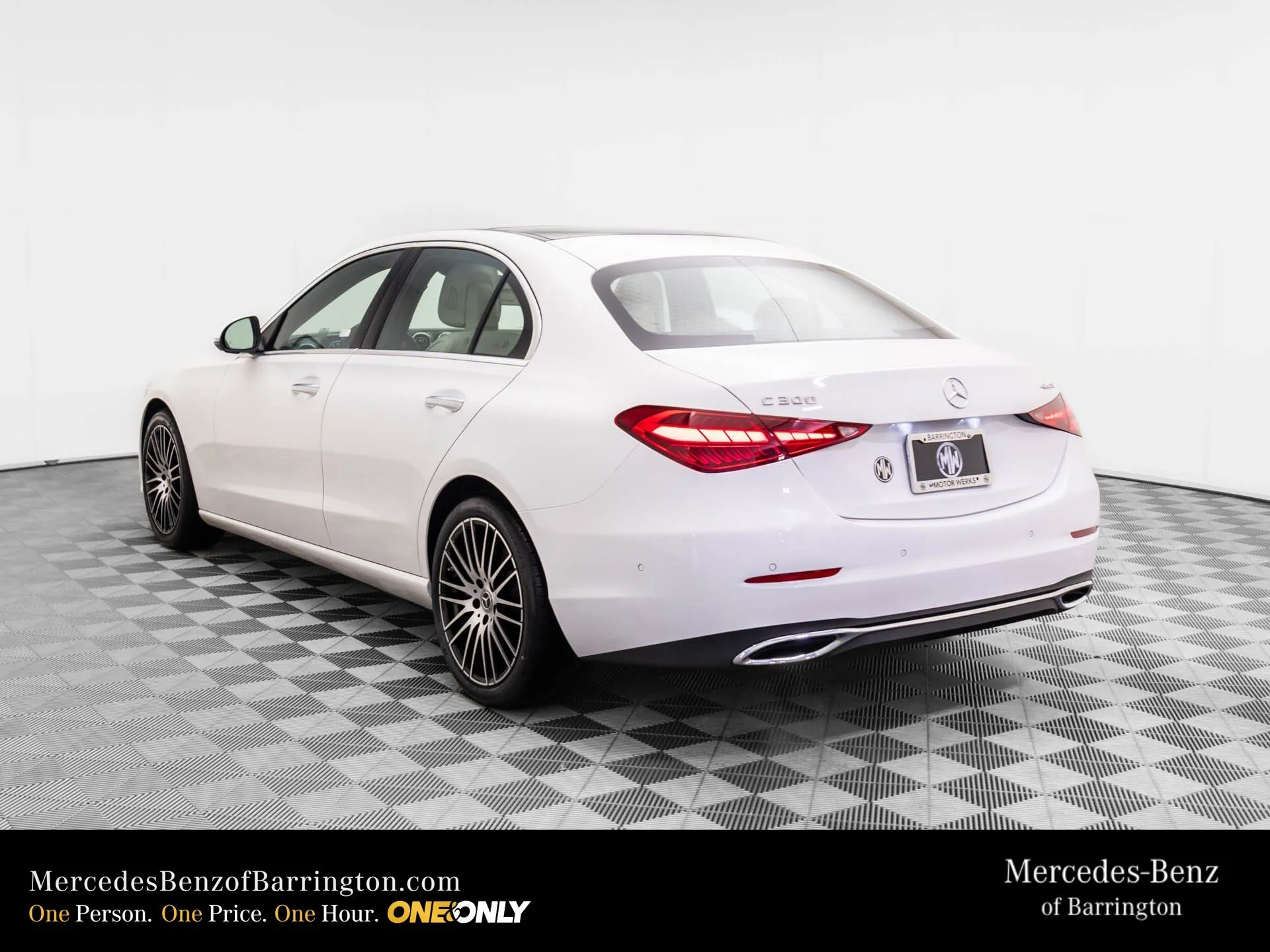 New 2026 White Mercedes-Benz C 300 image 3