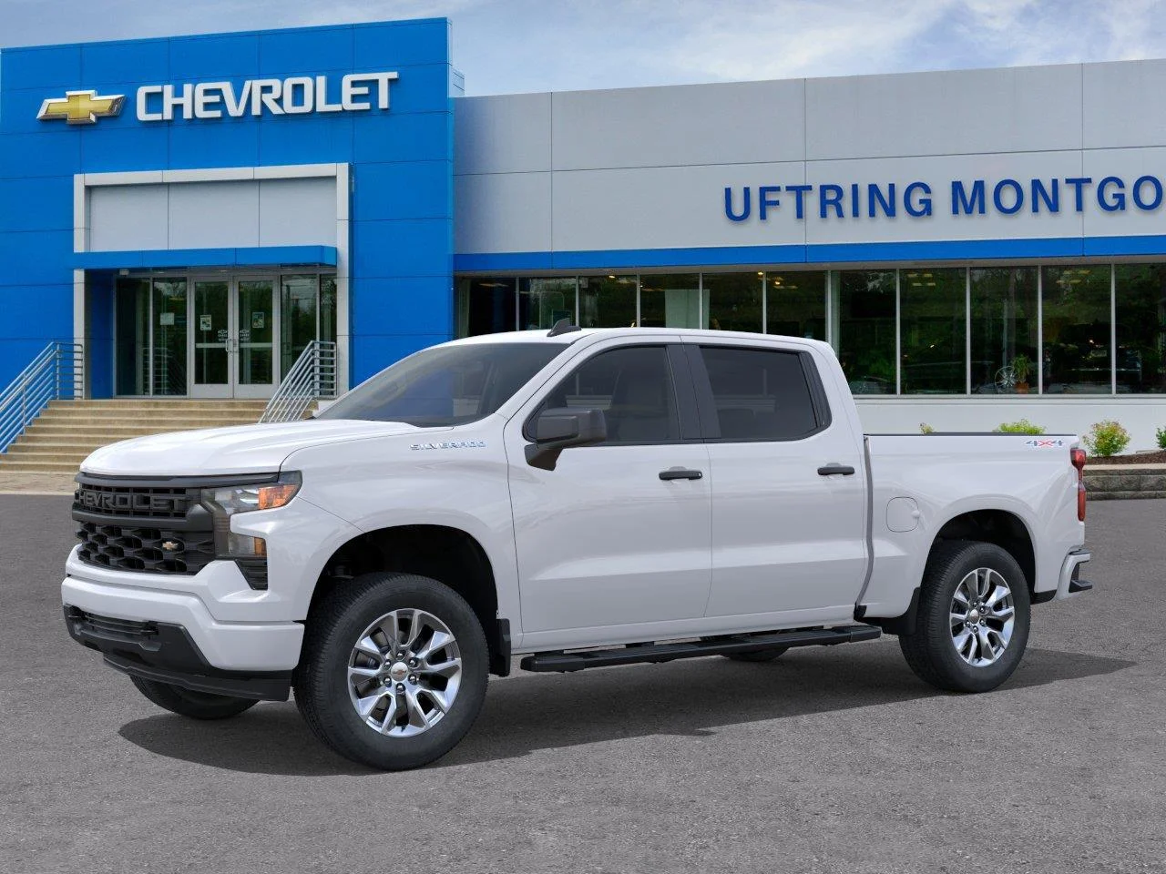 New 2026 Summit White Chevrolet Custom image 2