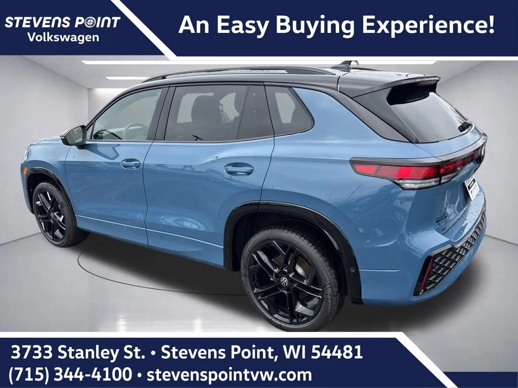 New 2026 Monterey Blue with Deep Black Roof Volkswagen 2.0T SE R-Line Black image 3
