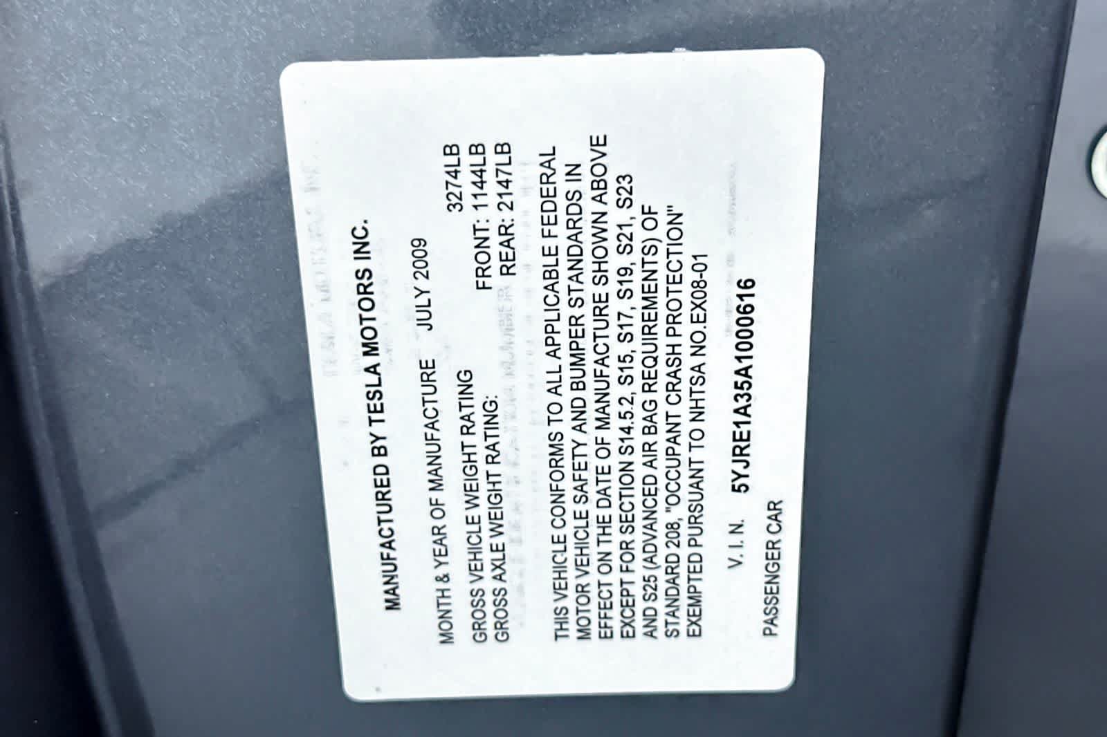 Used 2010 Gray Tesla Sport image 25