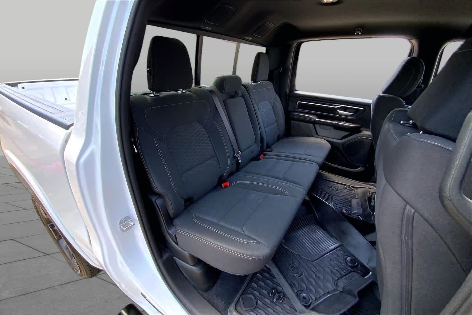 Used 2025 Bright White Clearcoat Ram Lone Star image 18