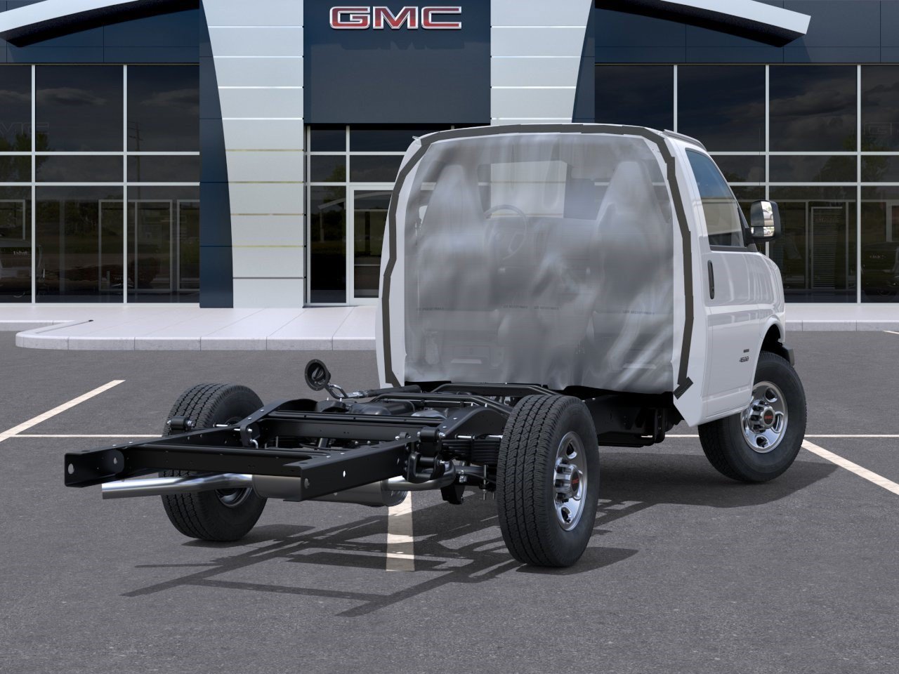 New 2025 Summit White GMC 1WT image 4
