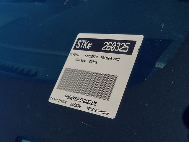 New 2026 Agate Black Metallic Ford Tremor® image 28