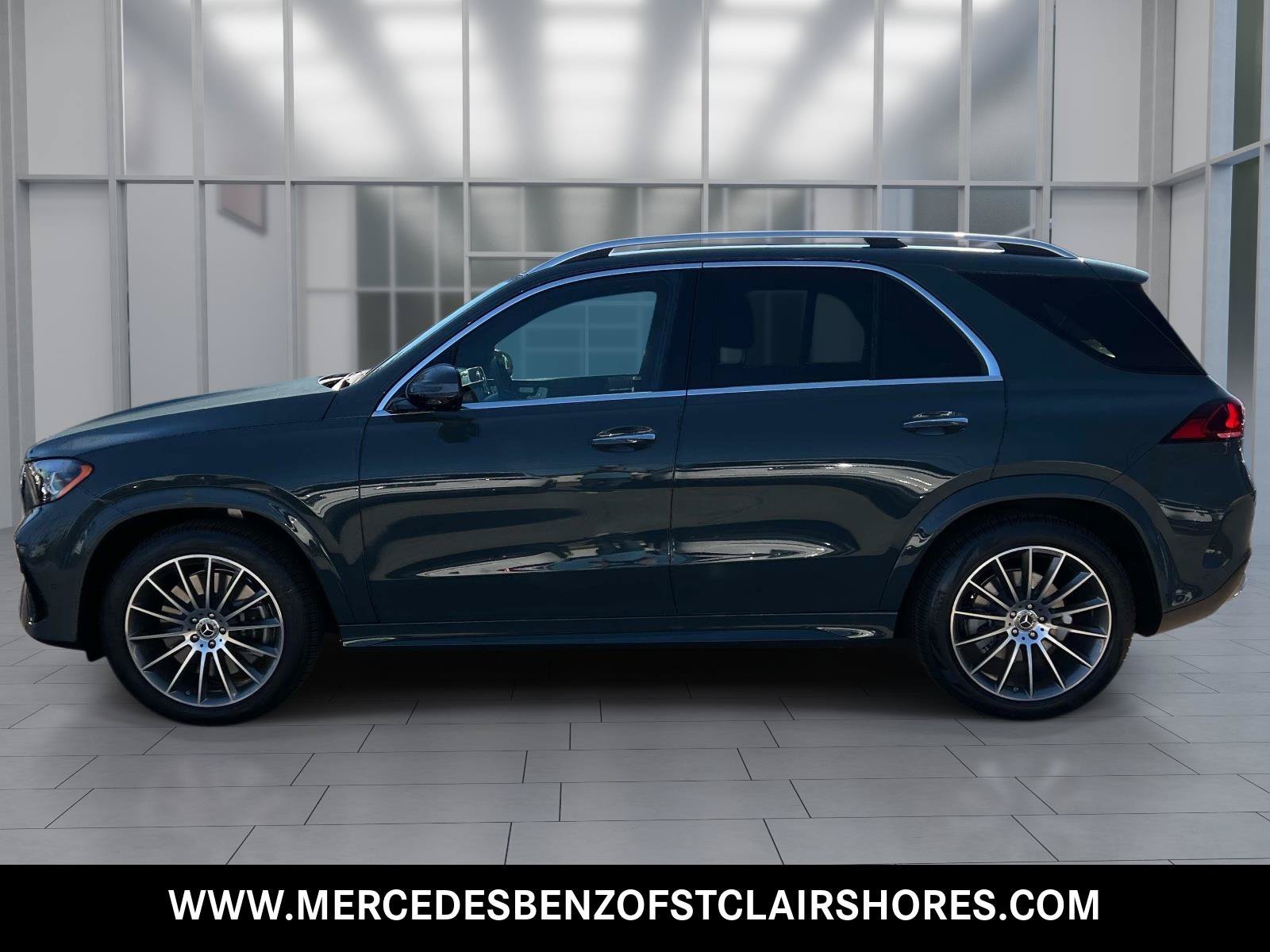 New 2027 Dark Petrol Mercedes-Benz GLE 450 image 2