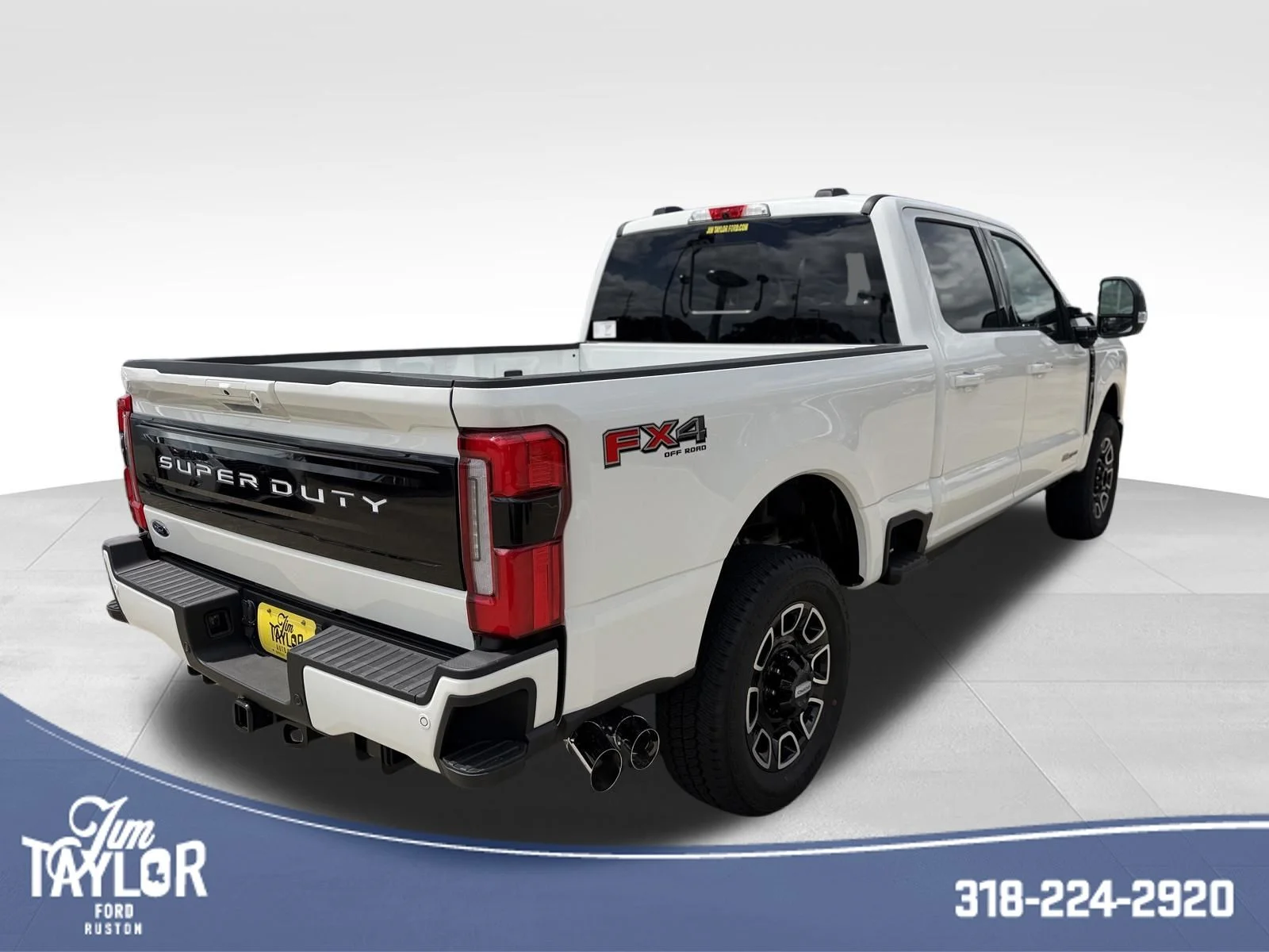 New 2026 Star White Metallic Tri-Coat Ford F-250® Platinum® image 3