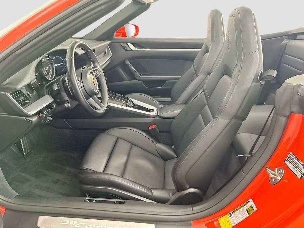 Used 2021 Lava Orange Porsche Carrera image 25