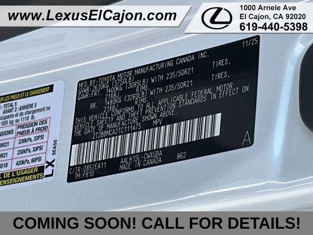 Certified Used 2026 EMINENT WHITE PEARL Lexus 350h Premium image 39