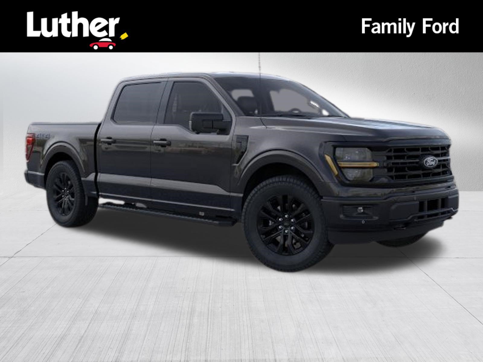 New 2026 Agate Black Metallic Ford XLT image 1