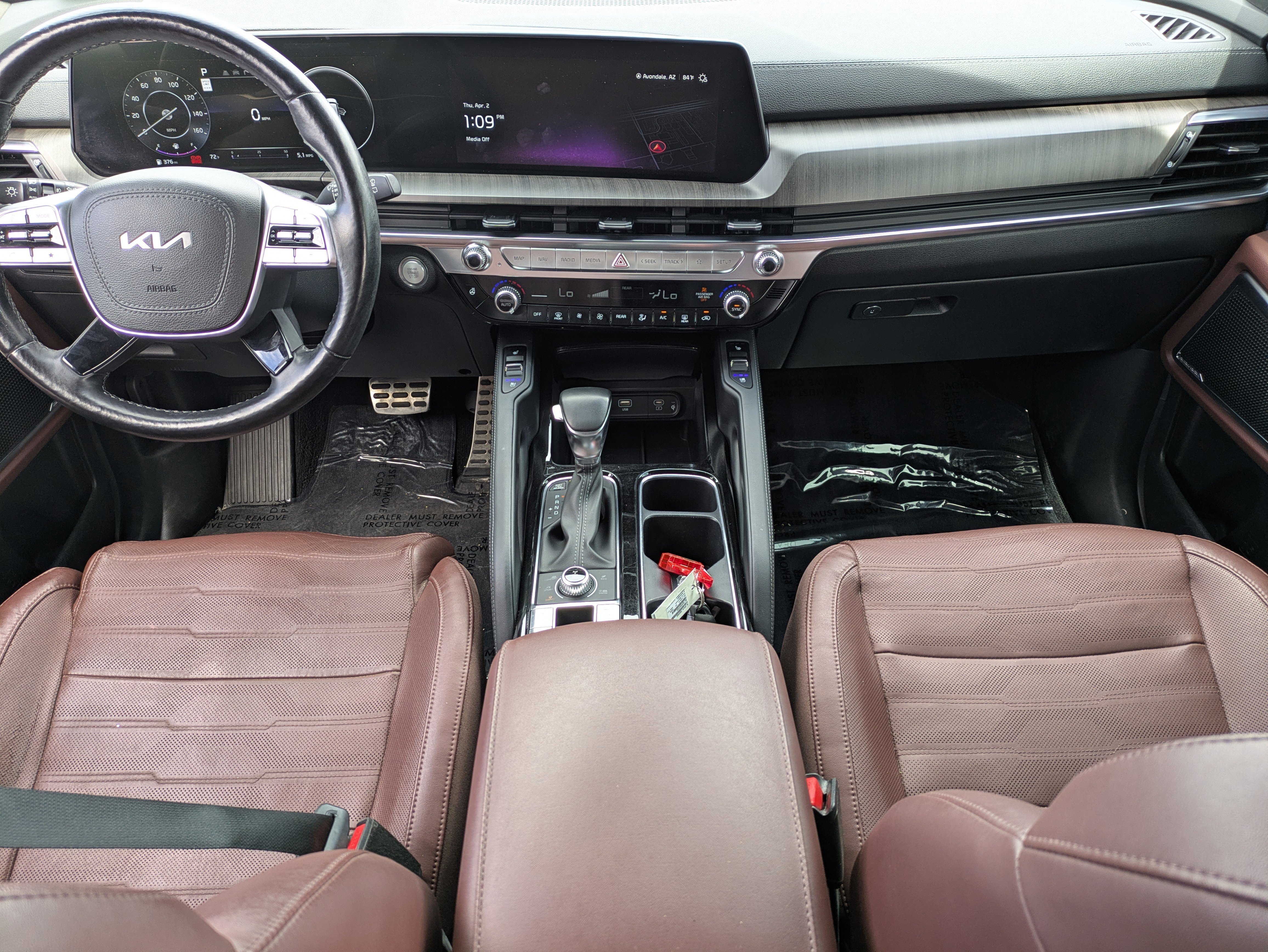 Used 2023 Midnight Lake Blue Kia SX Prestige image 14