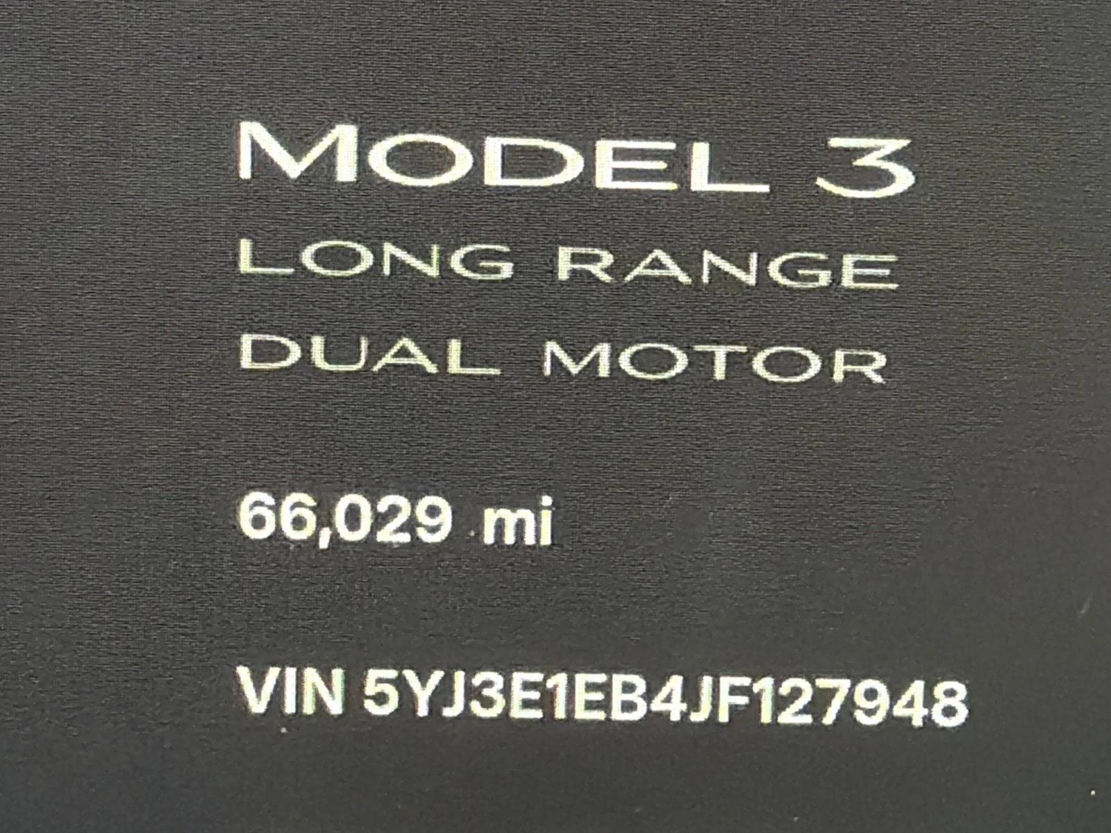 Used 2018 Black Tesla Long Range Battery image 29