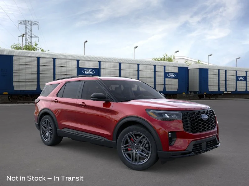 New 2026 Rapid Red Metallic Tinted Clearcoat Ford ST image 7