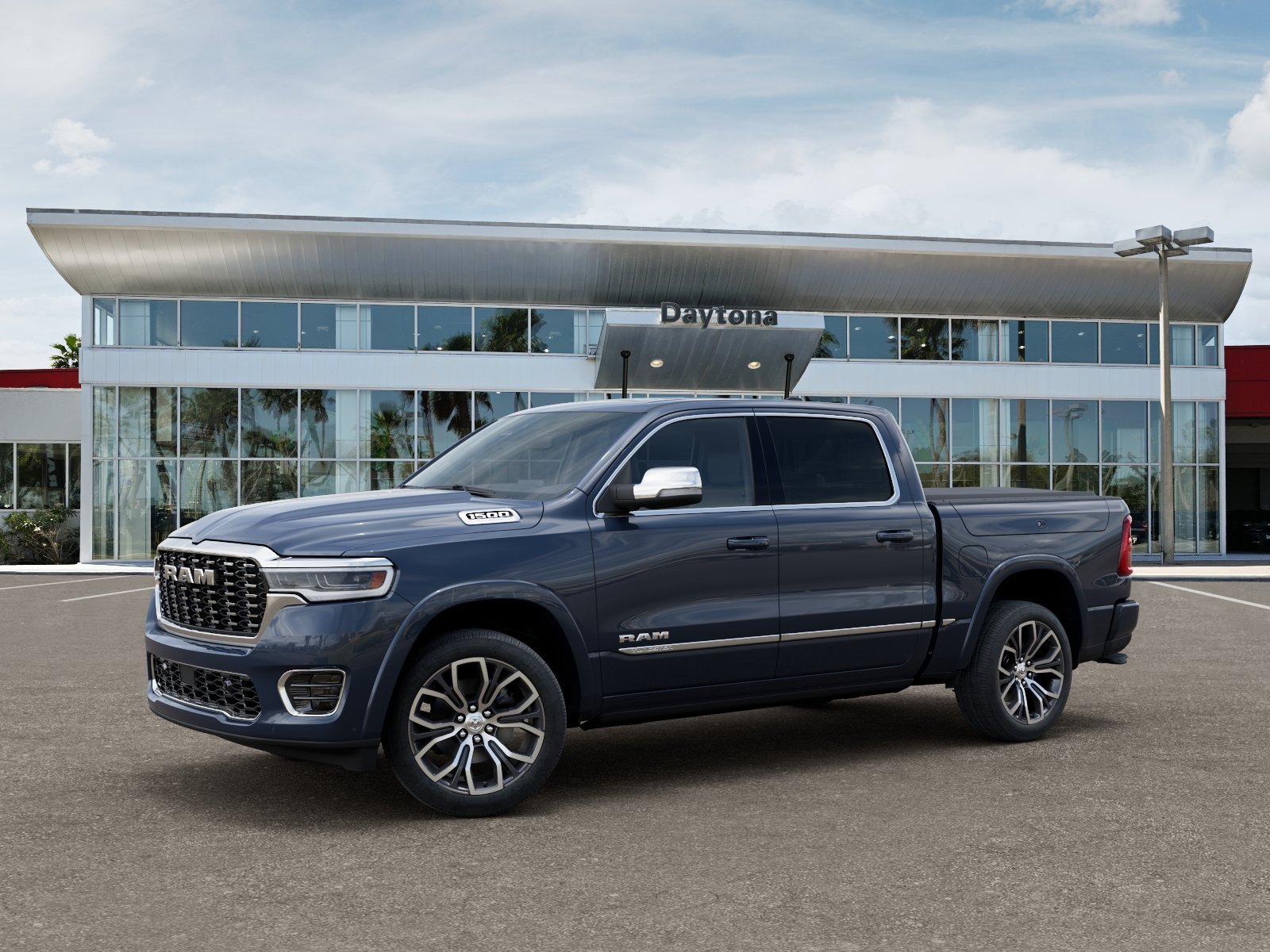 New 2026 Forged Blue Metallic Exterior Paint RAM Tungsten image 2
