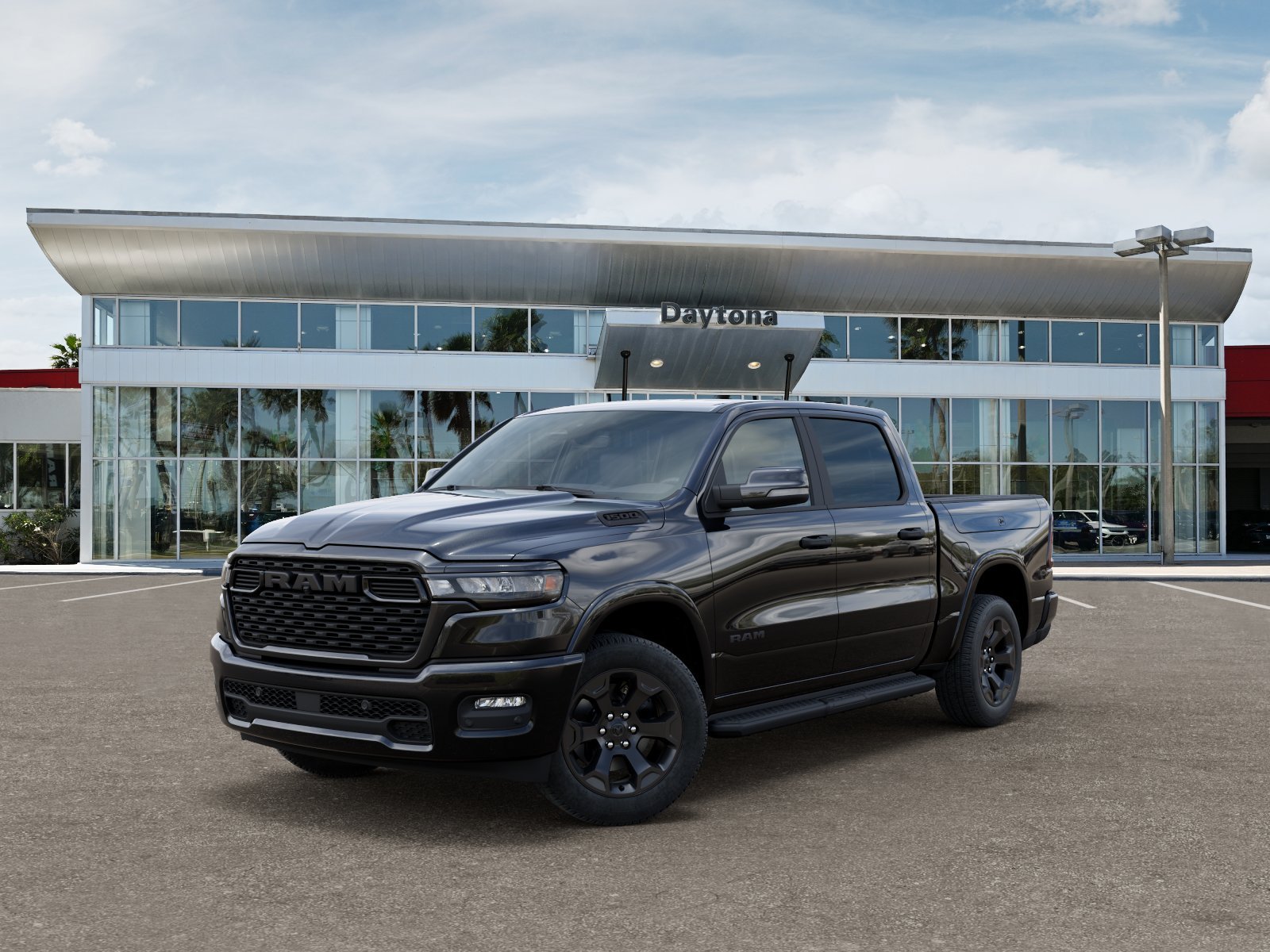 New 2026 Diamond Black Crystal Pearlcoat RAM Big Horn image 27