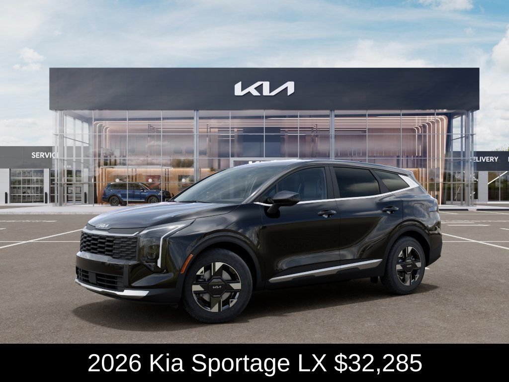 New 2026 Ebony Black Kia LX image 4