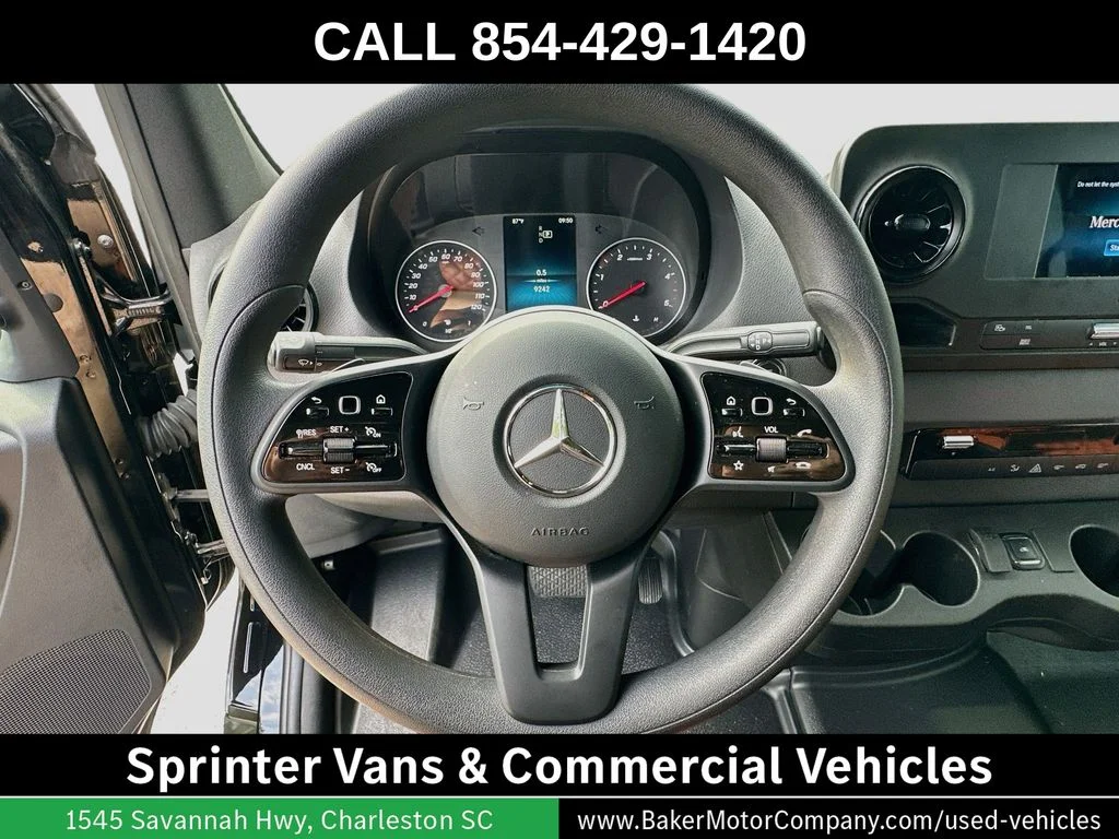 Used 2023 Obsidian Black Metallic Mercedes-Benz LA West Executive Shuttle image 12