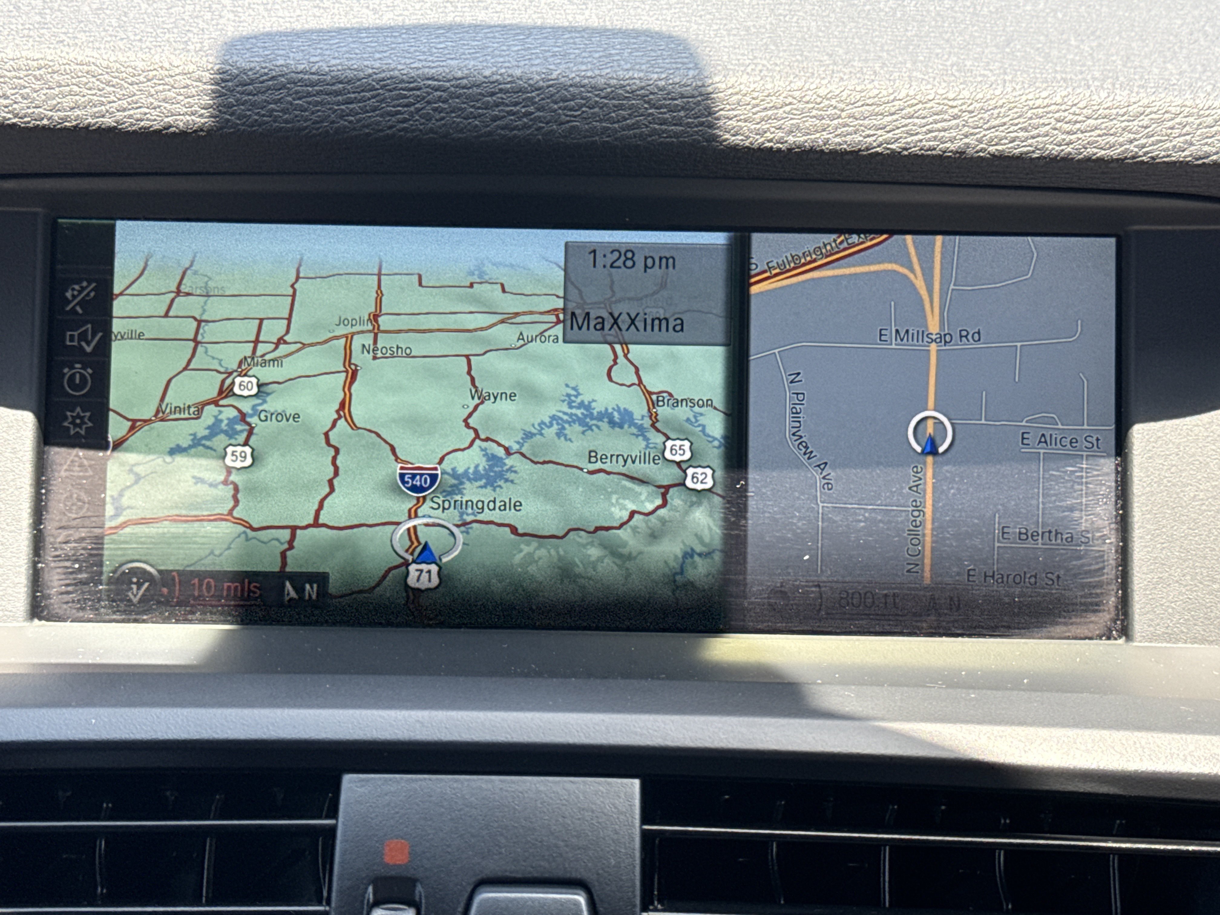 Used 2013 Blue Water Metallic BMW xDrive28i AWD image 10