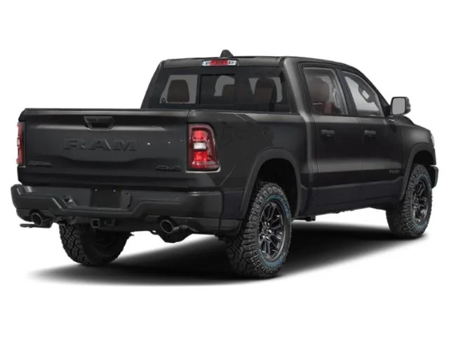 New 2026 Diamond Black Crystal Pearl-Coat Exterior Paint RAM REBEL image 2