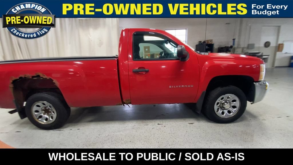 Used 2012 VICTORY RED Chevrolet Work Truck image 5