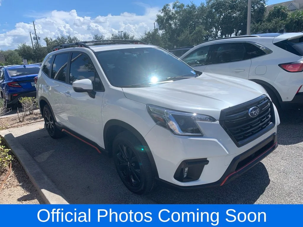 Used 2023 White Subaru Sport image 1