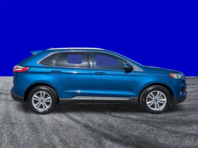 Certified Used 2020 Atlas Blue Metallic Ford SEL image 3