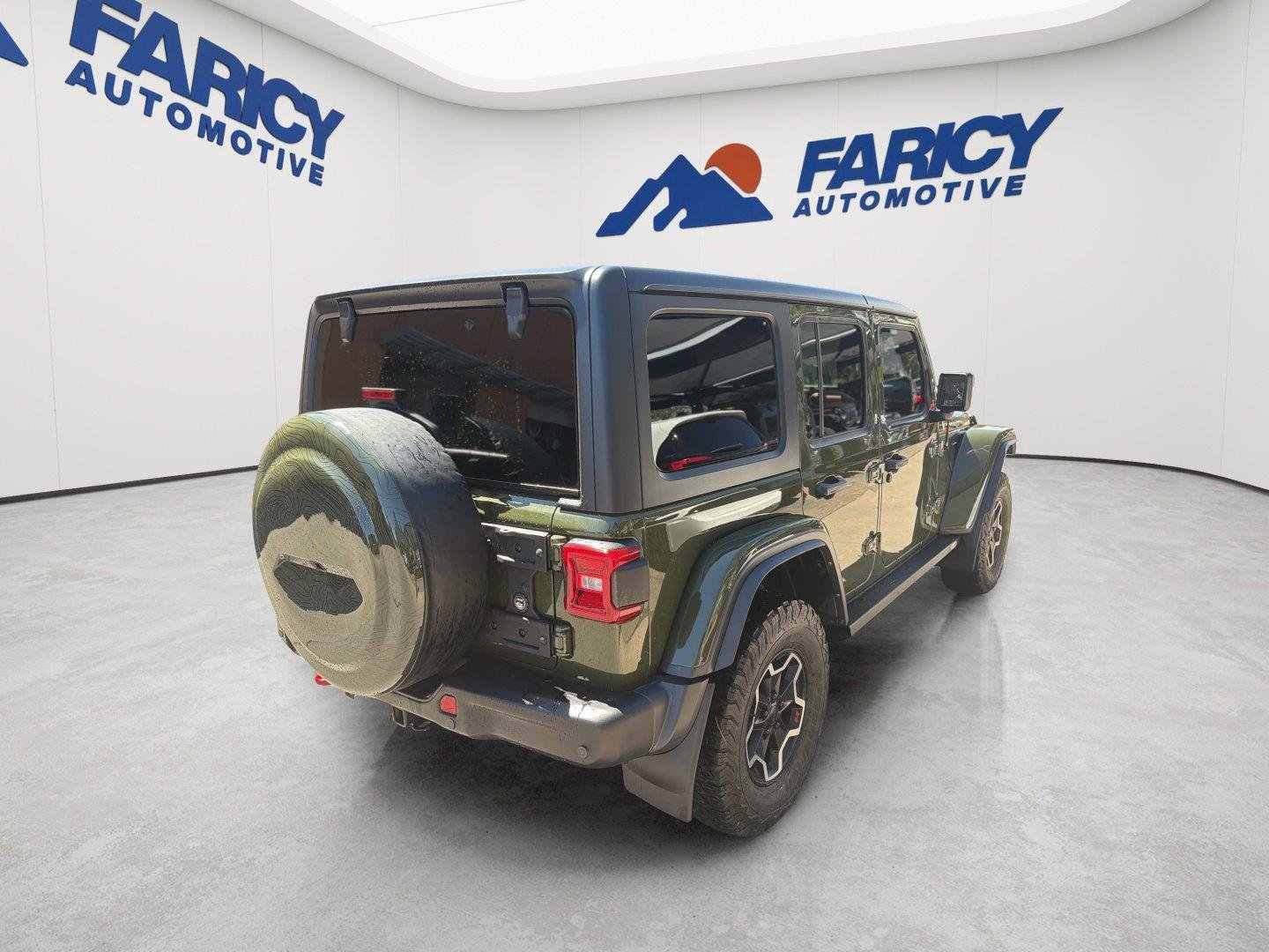 Used 2023 Sarge Green Clearcoat Jeep Rubicon Farout image 7