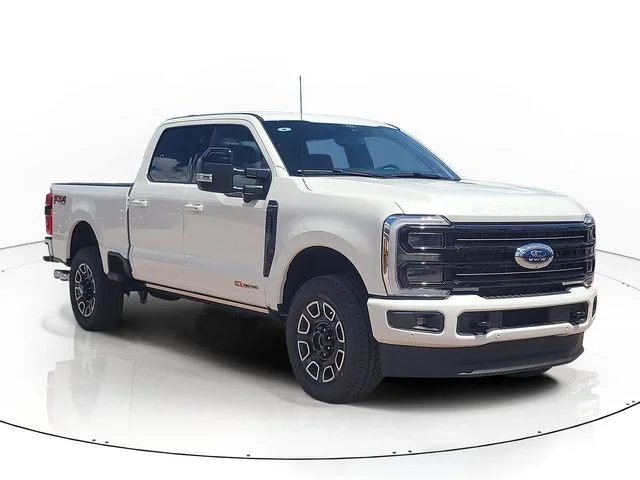 New 2026 White Metallic Ford Platinum image 3