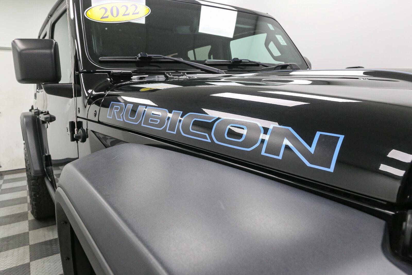 Used 2022 Black Clearcoat Jeep Unlimited Rubicon image 5