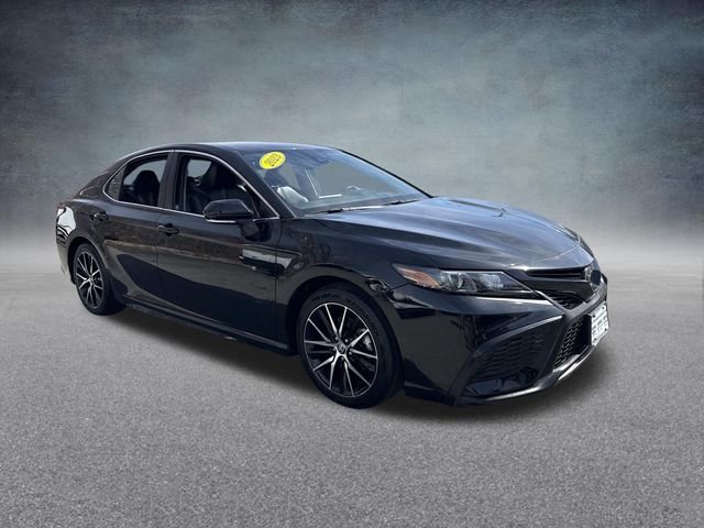 Used 2023 Midnight Black Metallic Toyota SE image 4