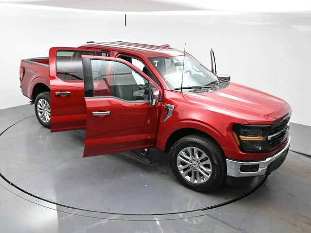 Used 2024 Rapid Red Met Tinted Cc Ford XLT image 1
