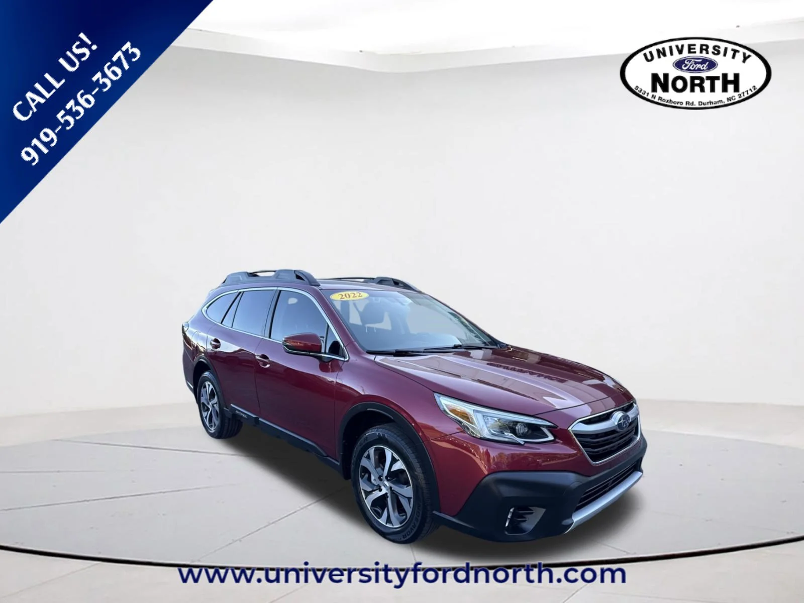 Used 2022 Crimson Red Pearl Subaru Limited image 1