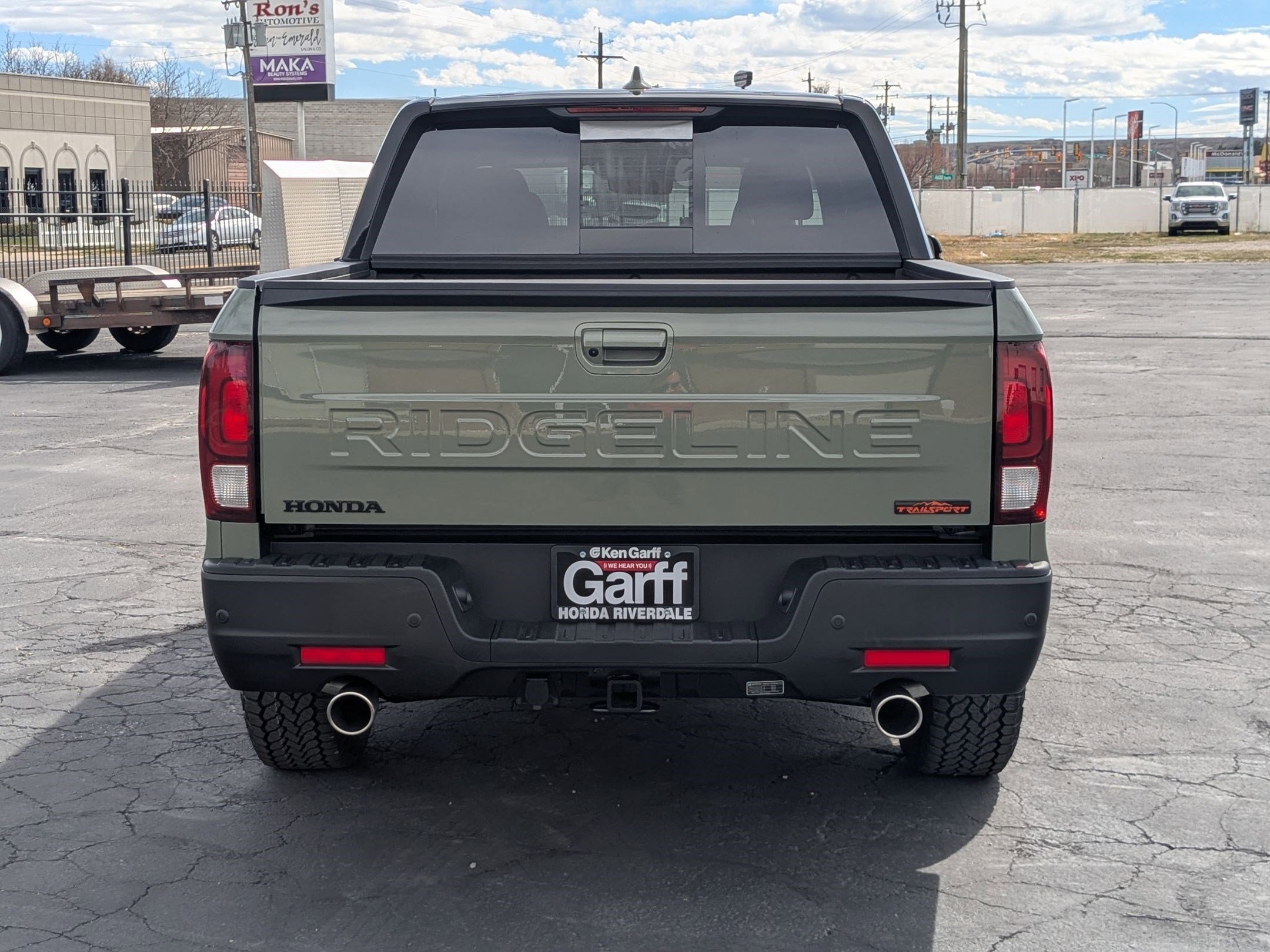 New 2026 Ash Green Metallic Honda TrailSport image 4