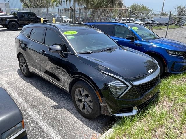 Used 2024 Ebony Black Kia SX image 2