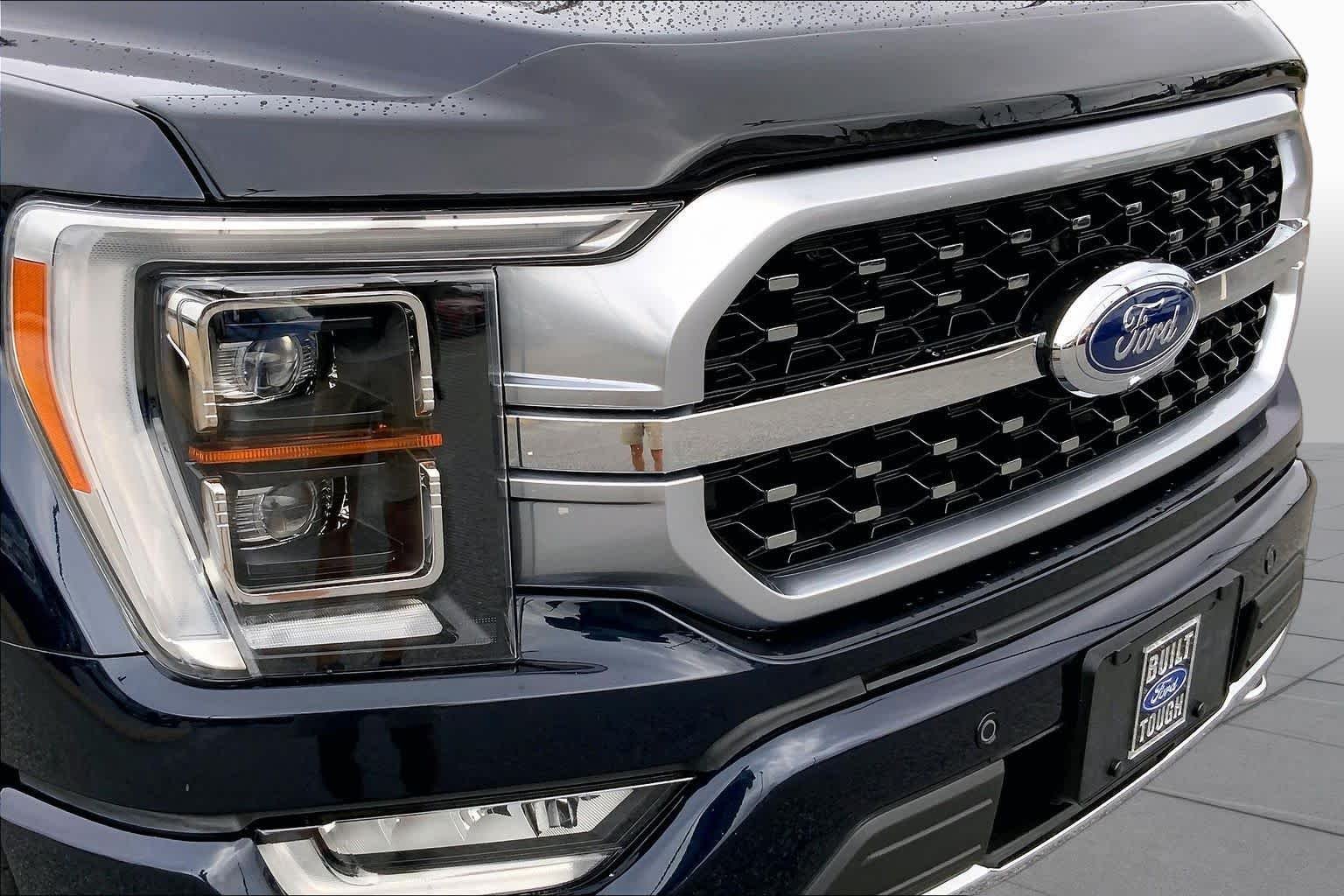 Used 2022 Antimatter Blue Metallic Ford Platinum image 29