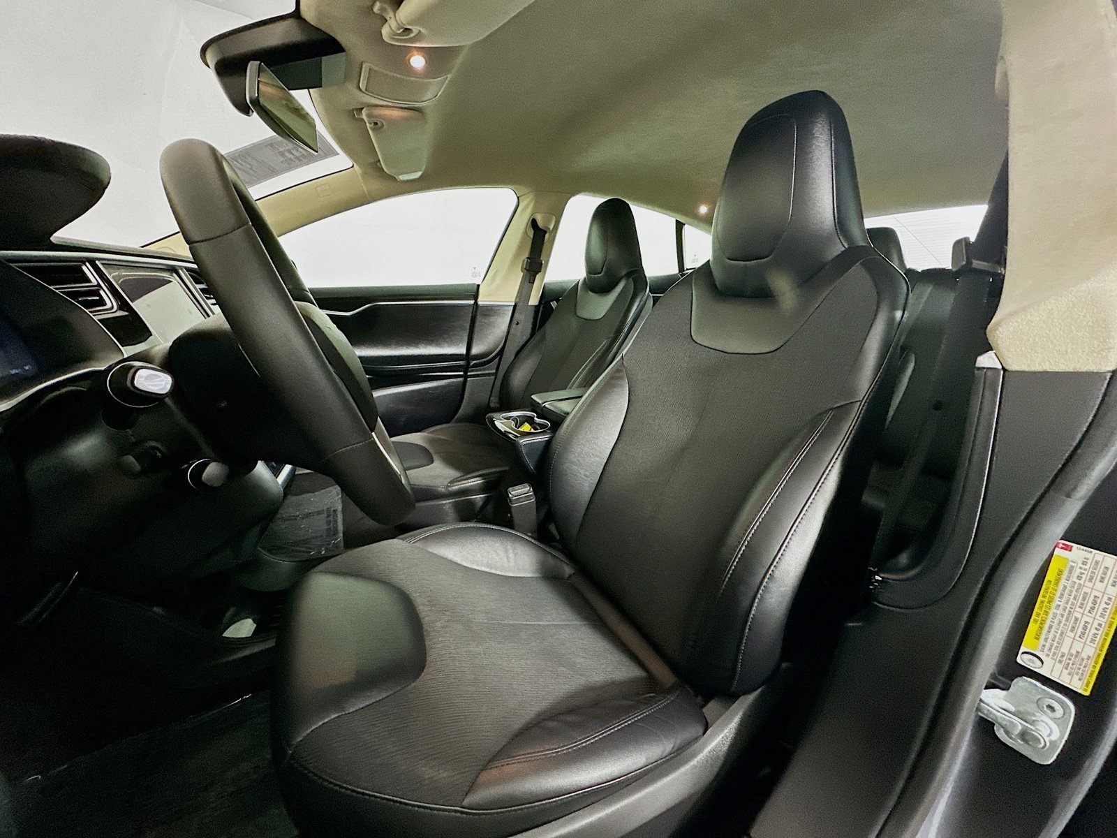 Used 2016 Black Tesla 75D image 19