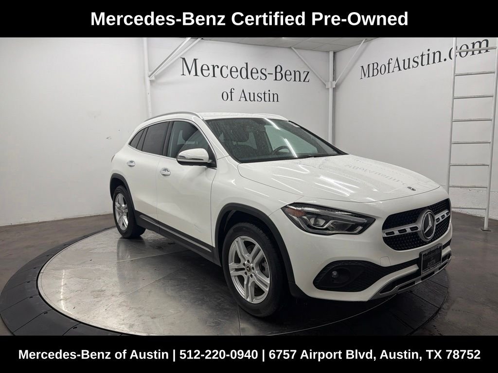 Certified Used 2021 White Mercedes-Benz GLA 250 image 1