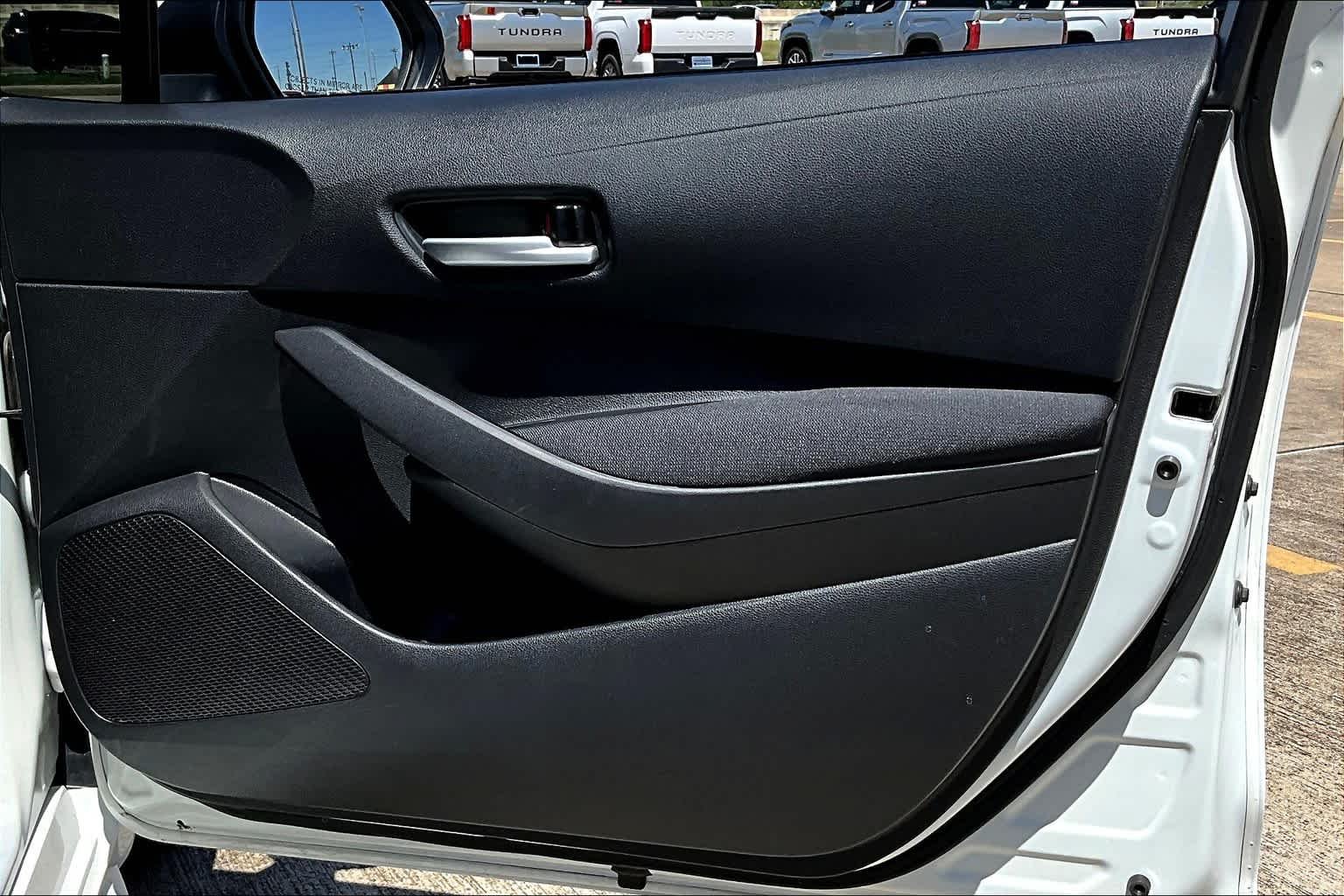 Used 2021 Super White Toyota LE image 23