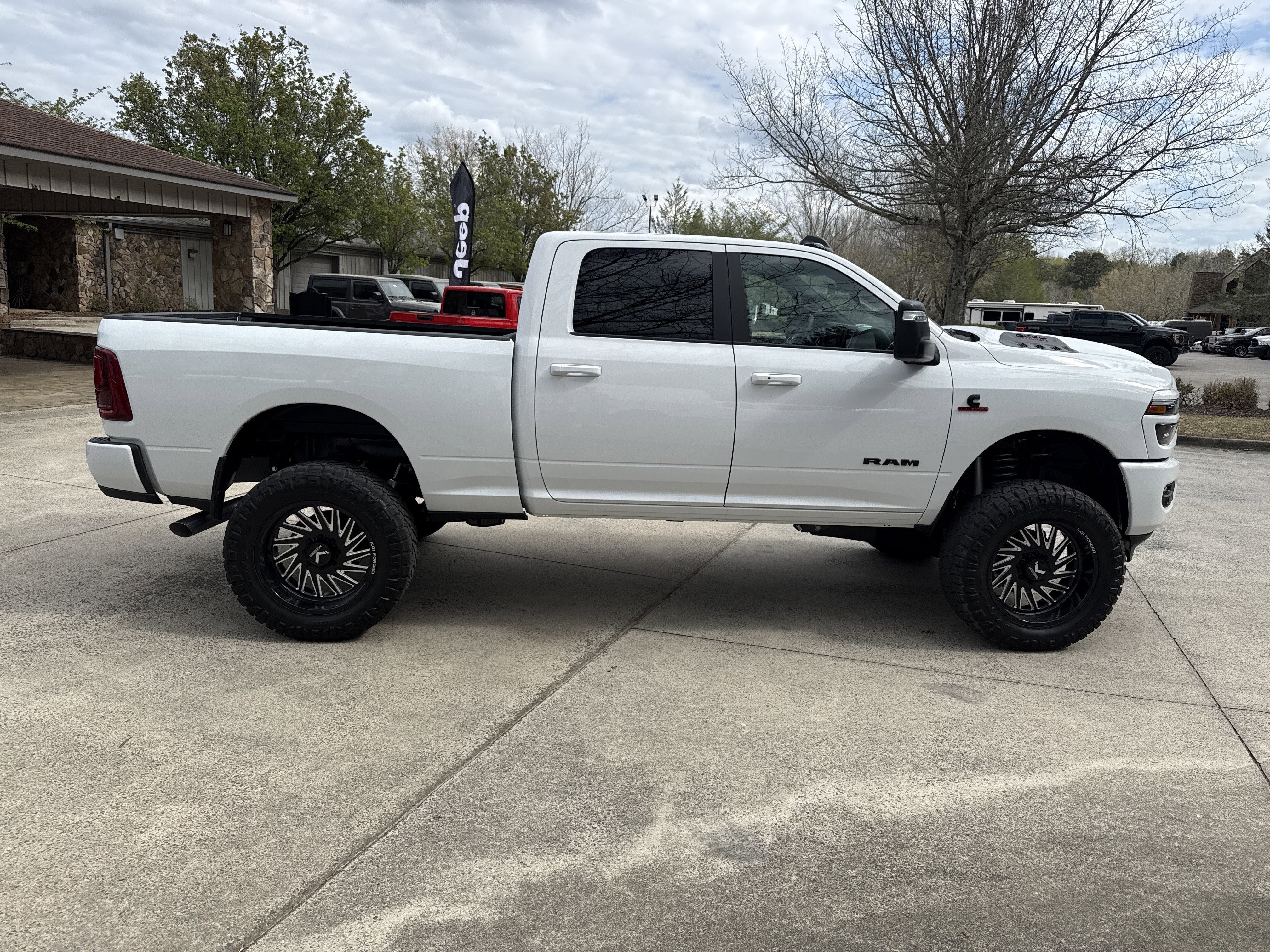 New 2026 Bright White Clearcoat RAM Laramie image 13