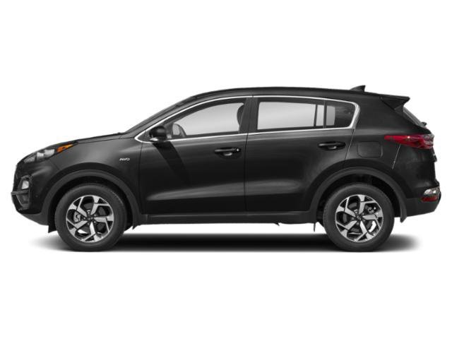 Used 2021 Black Cherry Kia LX image 3