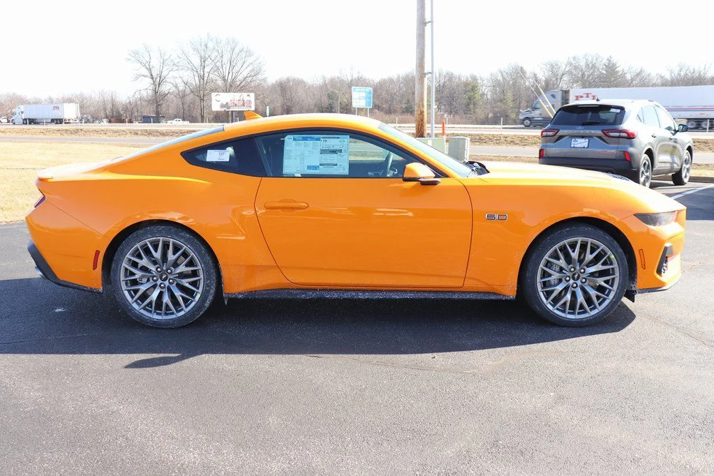 New 2026 Orange Fury Metallic Tri-coat Ford GT Premium Fastback image 11