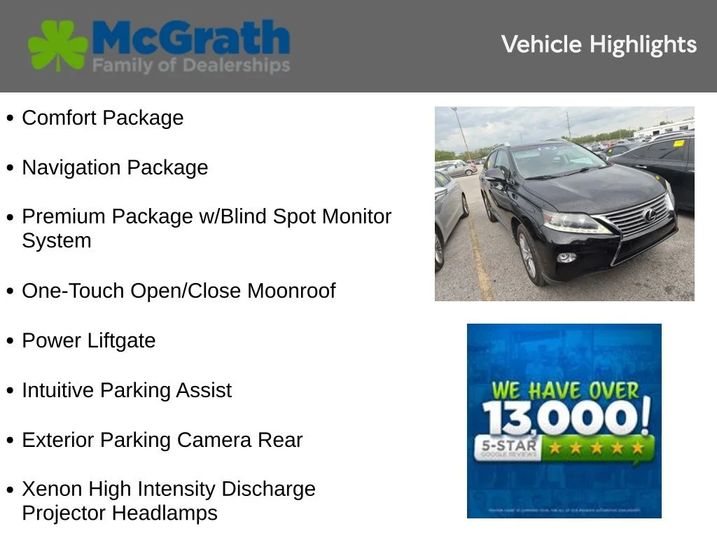 Used 2015 Black Lexus 350 image 5