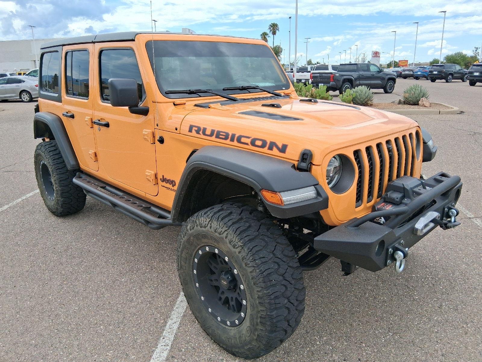Used 2021 Nacho Clearcoat Jeep Unlimited Rubicon image 7