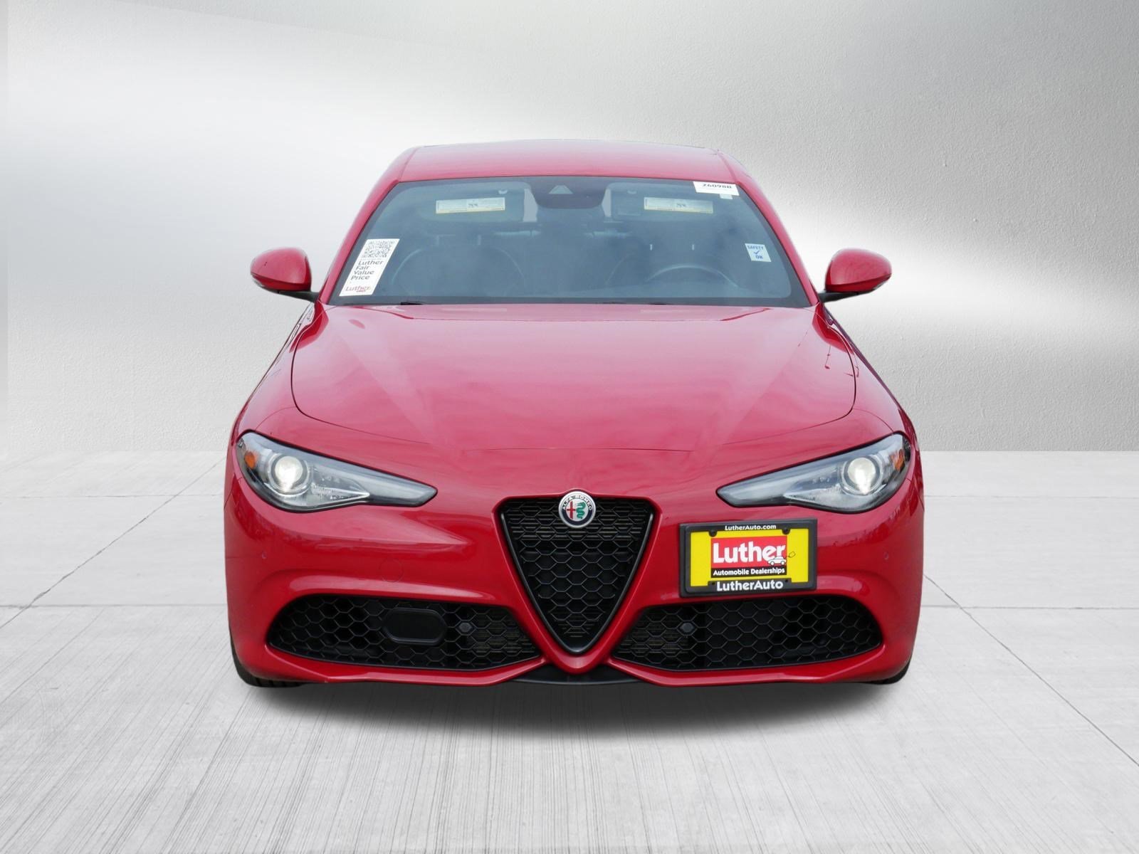 Used 2022 Alfa Romeo Giulia Base with VIN ZARFANAN2N7654372 for sale in Brooklyn Center, Minnesota