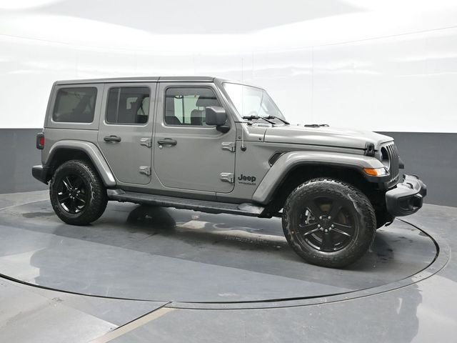 Used 2021 Gray Jeep Unlimited Sahara Altitude image 7