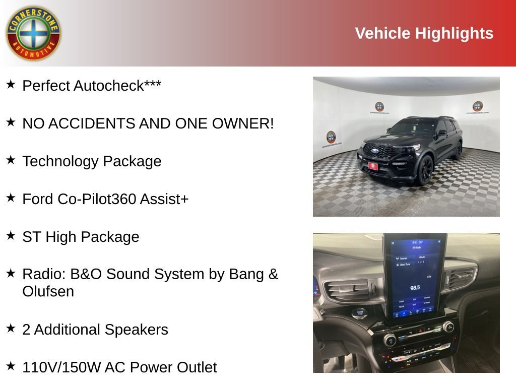 Certified 2023 Ford Explorer ST with VIN 1FM5K8GC5PGB46521 for sale in Elk River, Minnesota