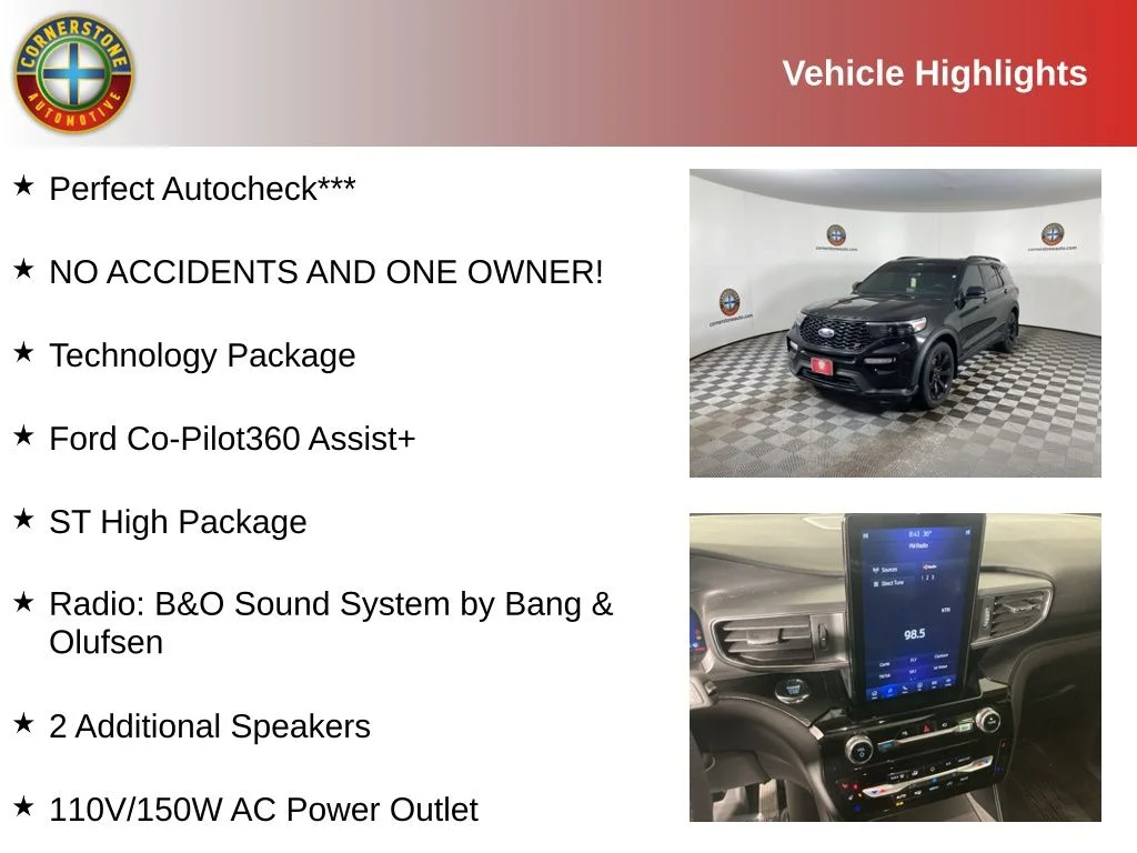 Certified 2023 Ford Explorer ST with VIN 1FM5K8GC5PGB46521 for sale in Elk River, Minnesota