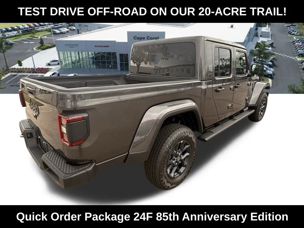 New 2026 Granite Crystal Metallic Clear-Coat Exterior Paint Jeep 85th Anniversary Edition image 4