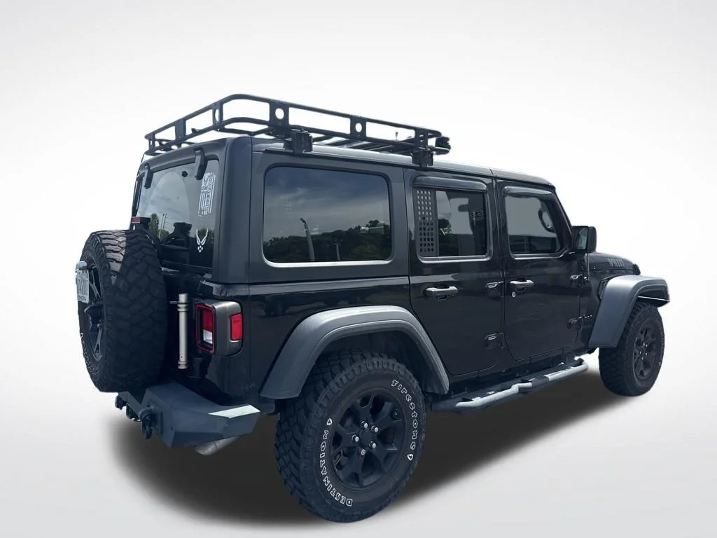 Used 2020 Black Clearcoat Jeep Unlimited Sport image 8