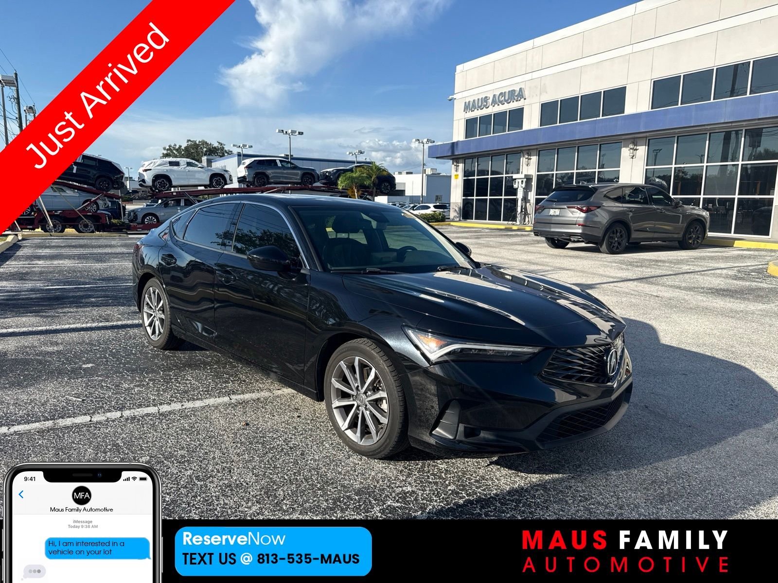 Used 2024 Majestic Black Pearl Acura Base image 1